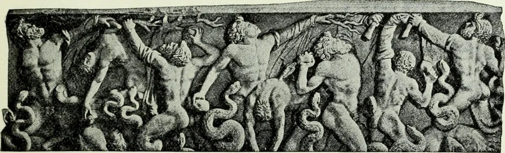 An illustration from The history of the devil and the idea of evil : from the earliest times to the present day, 1900, leaf 220