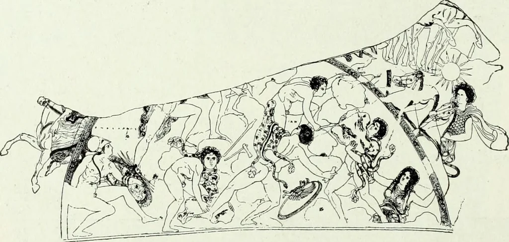 An illustration from The history of the devil and the idea of evil : from the earliest times to the present day, 1900, leaf 221
