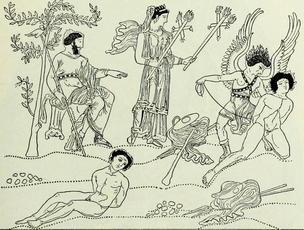 An illustration from The history of the devil and the idea of evil : from the earliest times to the present day, 1900, leaf 224