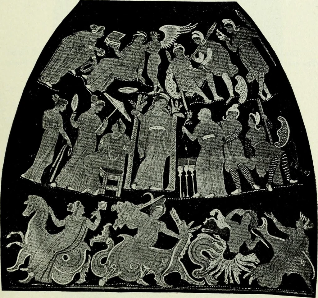 An illustration from The history of the devil and the idea of evil : from the earliest times to the present day, 1900, leaf 226