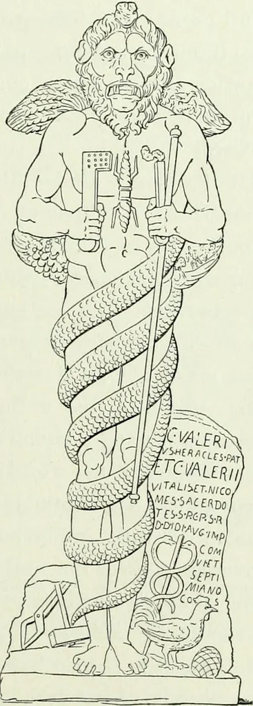 An illustration from The history of the devil and the idea of evil : from the earliest times to the present day, 1900, leaf 246