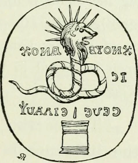 An illustration from The history of the devil and the idea of evil : from the earliest times to the present day, 1900, leaf 248