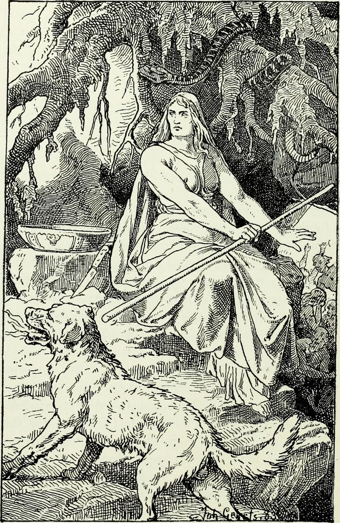 An illustration from The history of the devil and the idea of evil : from the earliest times to the present day, 1900, leaf 263