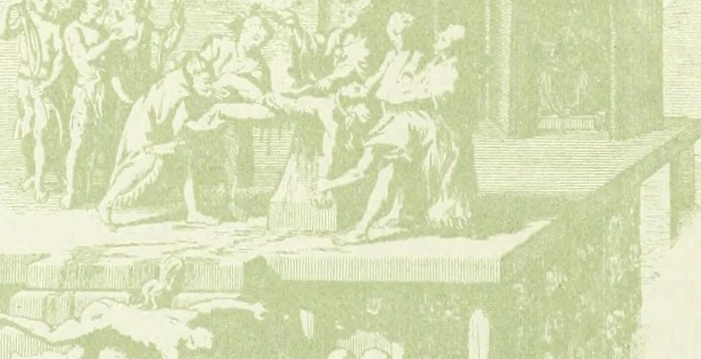 An illustration from The history of the devil and the idea of evil : from the earliest times to the present day, 1900, leaf 27