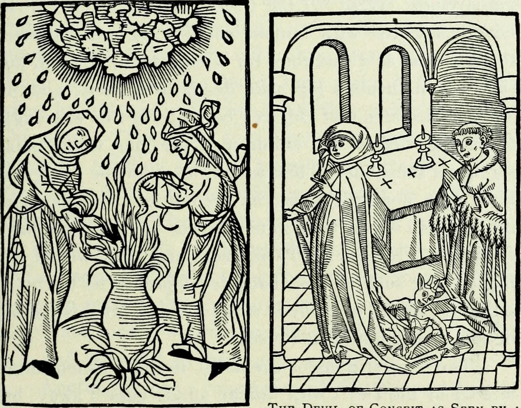 An illustration from The history of the devil and the idea of evil : from the earliest times to the present day, 1900, leaf 306