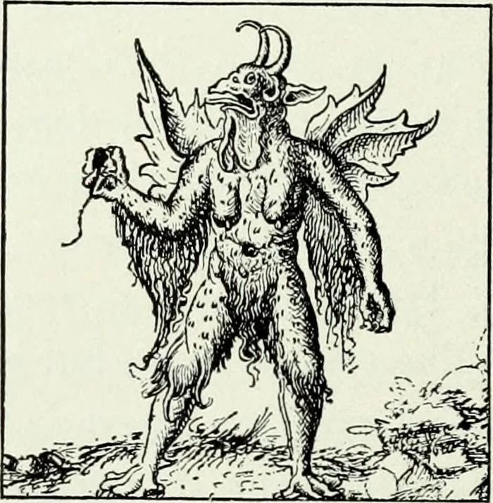 An illustration from The history of the devil and the idea of evil : from the earliest times to the present day, 1900, leaf 309