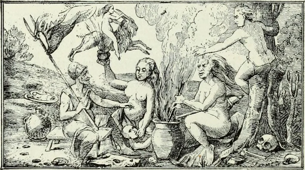 An illustration from The history of the devil and the idea of evil : from the earliest times to the present day, 1900, leaf 311