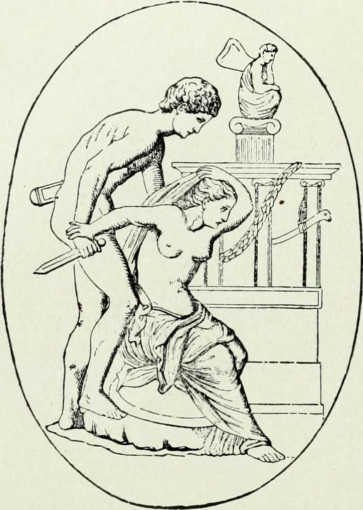 An illustration from The history of the devil and the idea of evil : from the earliest times to the present day, 1900, leaf 33