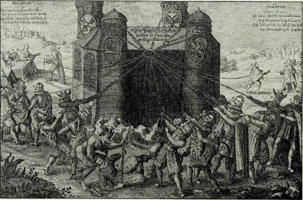 An illustration from The history of the devil and the idea of evil : from the earliest times to the present day, 1900, leaf 361