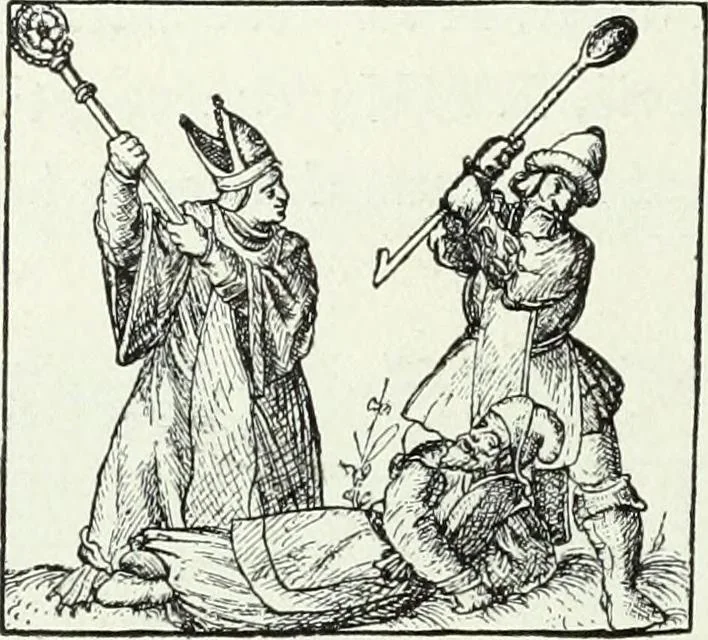 An illustration from The history of the devil and the idea of evil : from the earliest times to the present day, 1900, leaf 369