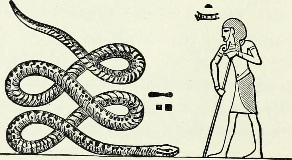 An illustration from The history of the devil and the idea of evil : from the earliest times to the present day, 1900, leaf 37