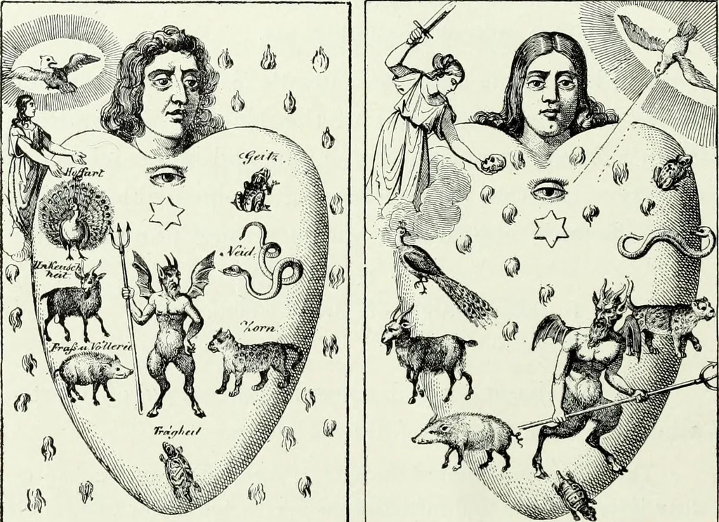 An illustration from The history of the devil and the idea of evil : from the earliest times to the present day, 1900, leaf 375