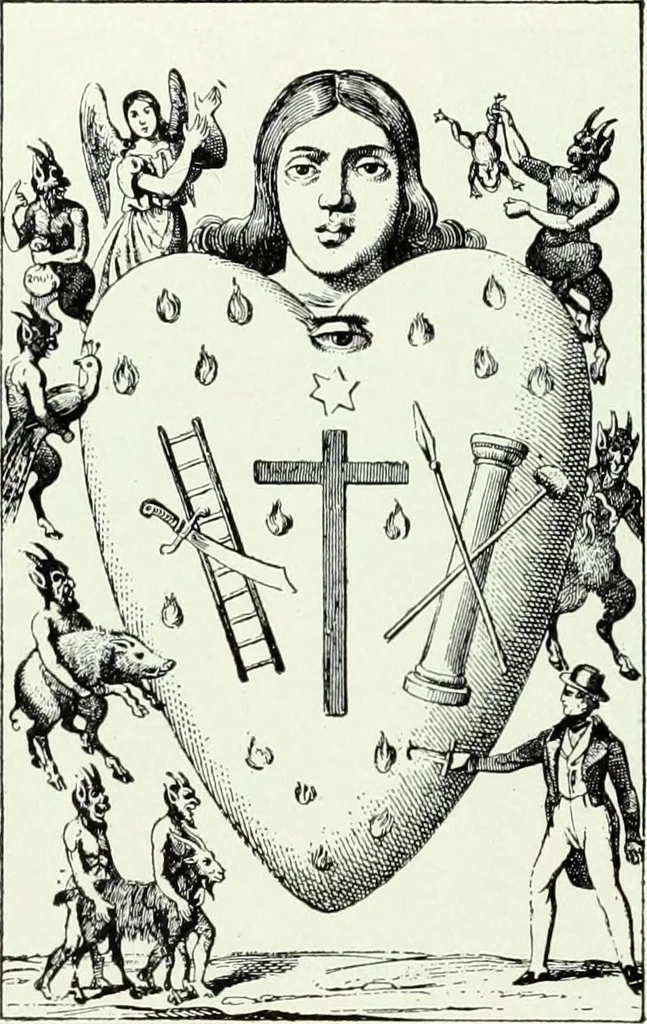 An illustration from The history of the devil and the idea of evil : from the earliest times to the present day, 1900, leaf 379