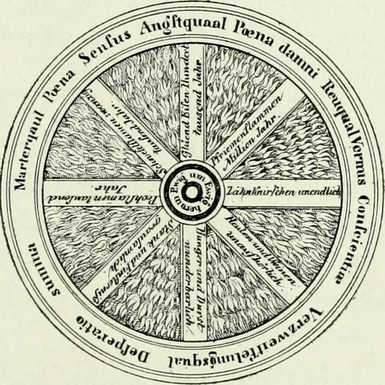 An illustration from The history of the devil and the idea of evil : from the earliest times to the present day, 1900, leaf 406