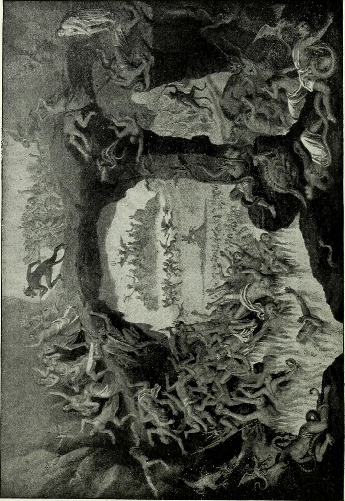 An illustration from The history of the devil and the idea of evil : from the earliest times to the present day, 1900, leaf 409