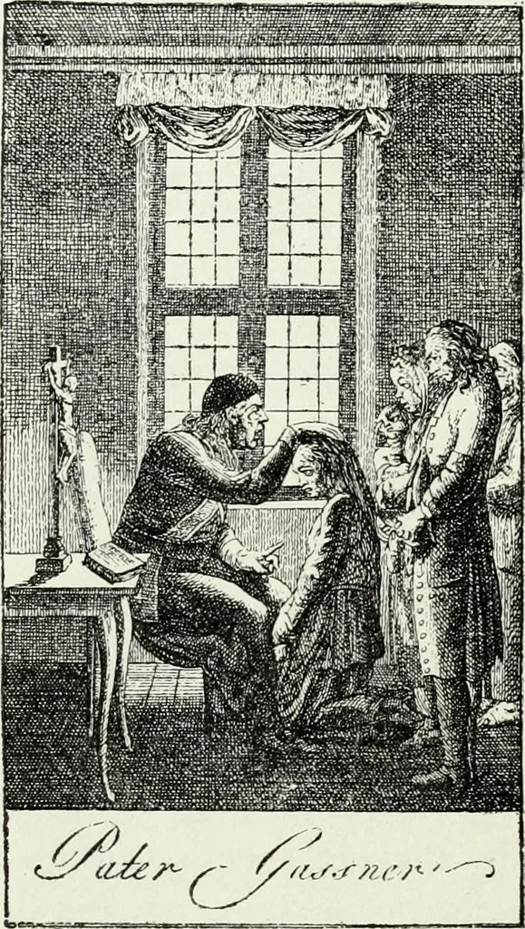 An illustration from The history of the devil and the idea of evil : from the earliest times to the present day, 1900, leaf 413