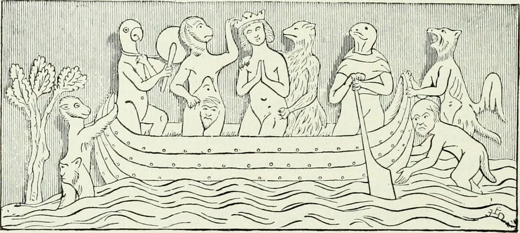 An illustration from The history of the devil and the idea of evil : from the earliest times to the present day, 1900, leaf 433