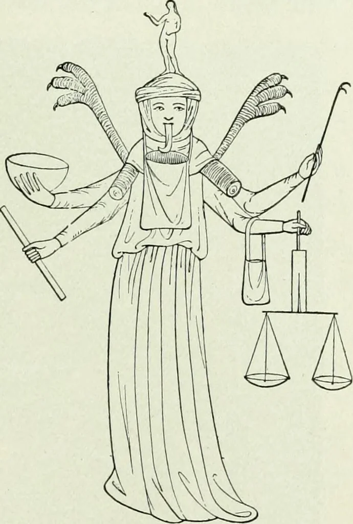 An illustration from The history of the devil and the idea of evil : from the earliest times to the present day, 1900, leaf 434