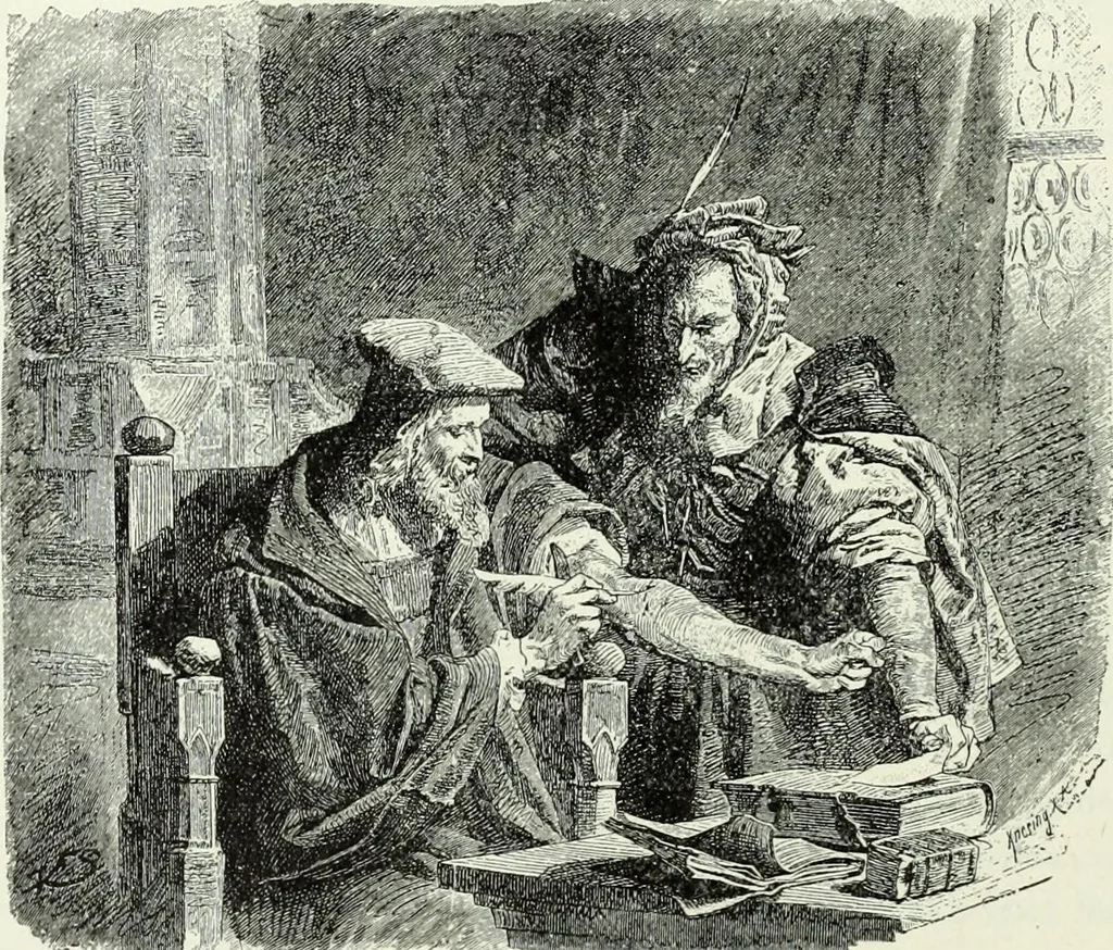 An illustration from The history of the devil and the idea of evil : from the earliest times to the present day, 1900, leaf 435