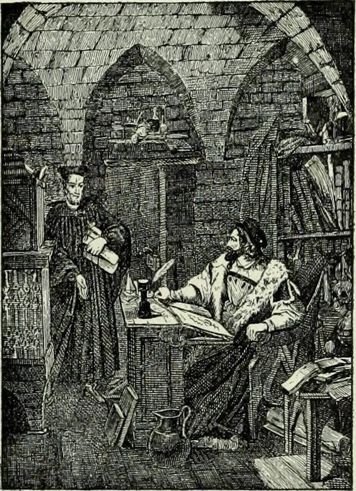 An illustration from The history of the devil and the idea of evil : from the earliest times to the present day, 1900, leaf 440