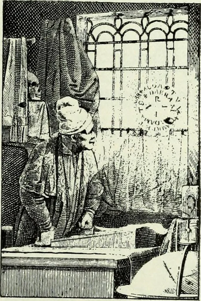 An illustration from The history of the devil and the idea of evil : from the earliest times to the present day, 1900, leaf 440