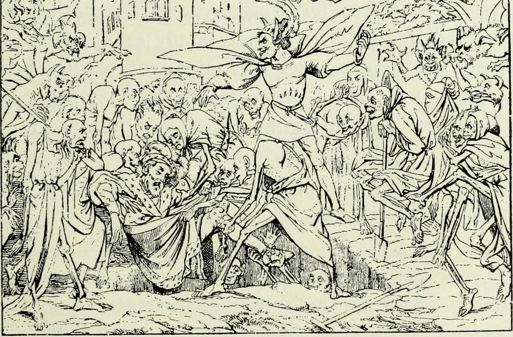 An illustration from The history of the devil and the idea of evil : from the earliest times to the present day, 1900, leaf 442