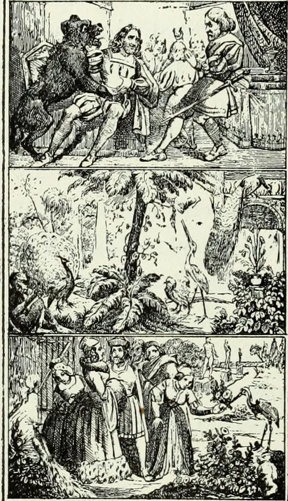 An illustration from The history of the devil and the idea of evil : from the earliest times to the present day, 1900, leaf 447