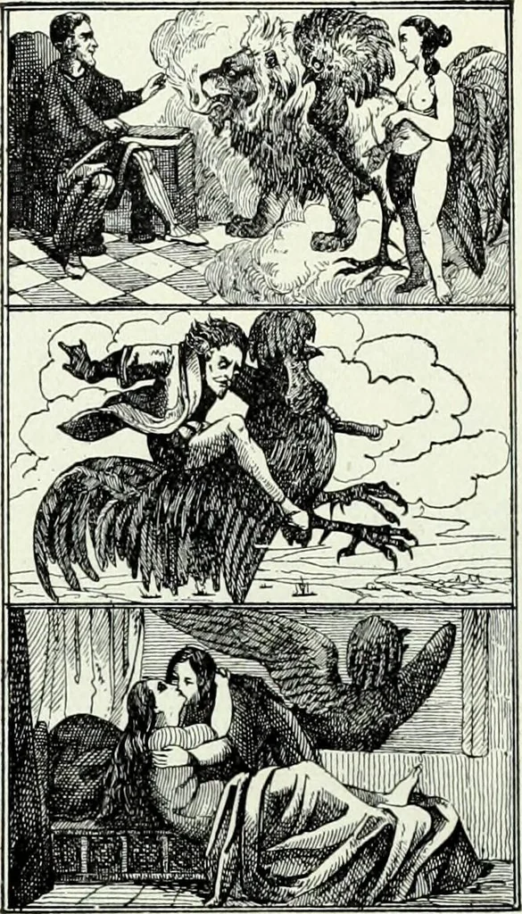 An illustration from The history of the devil and the idea of evil : from the earliest times to the present day, 1900, leaf 449