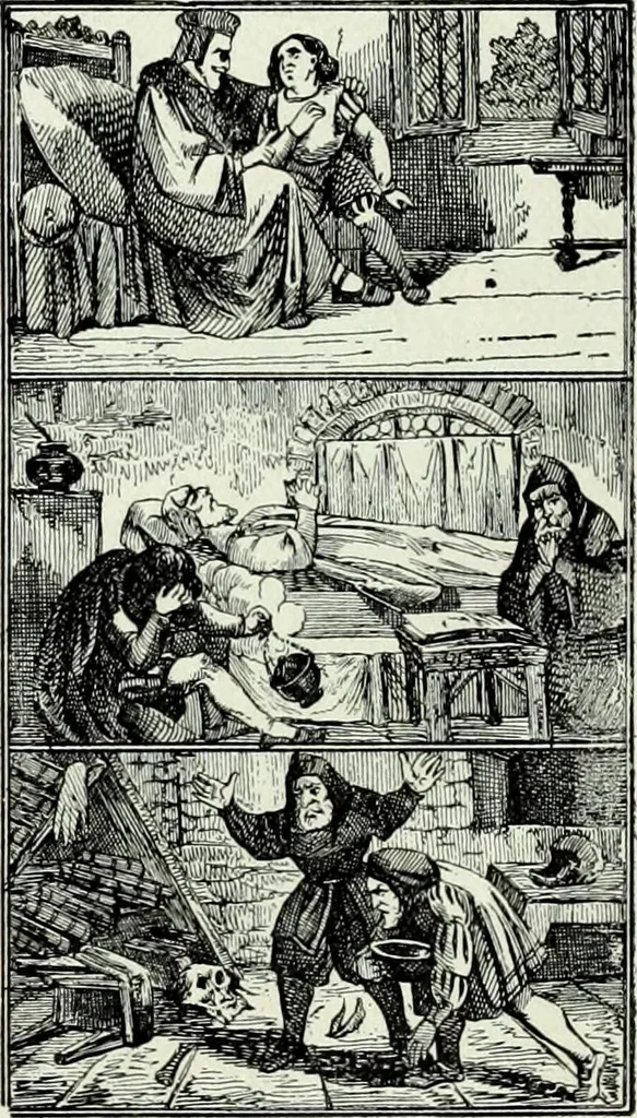 An illustration from The history of the devil and the idea of evil : from the earliest times to the present day, 1900, leaf 449