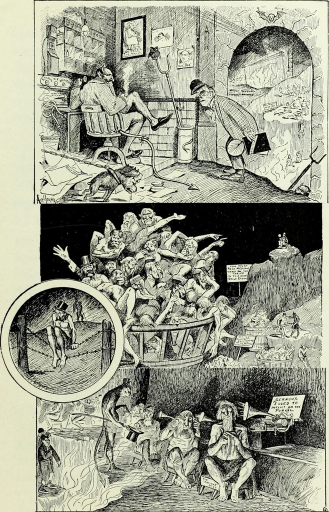 An illustration from The history of the devil and the idea of evil : from the earliest times to the present day, 1900, leaf 458