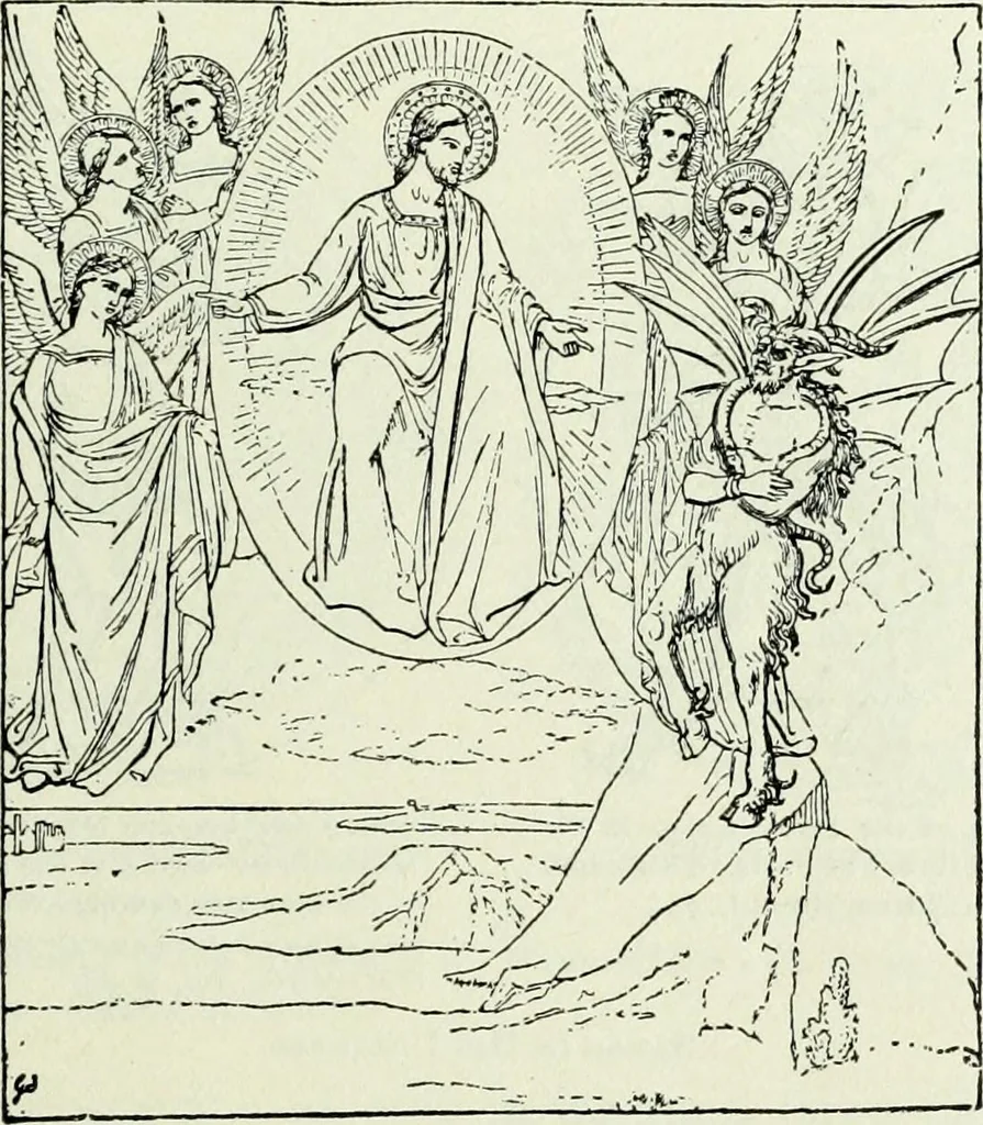 An illustration from The history of the devil and the idea of evil : from the earliest times to the present day, 1900, leaf 464