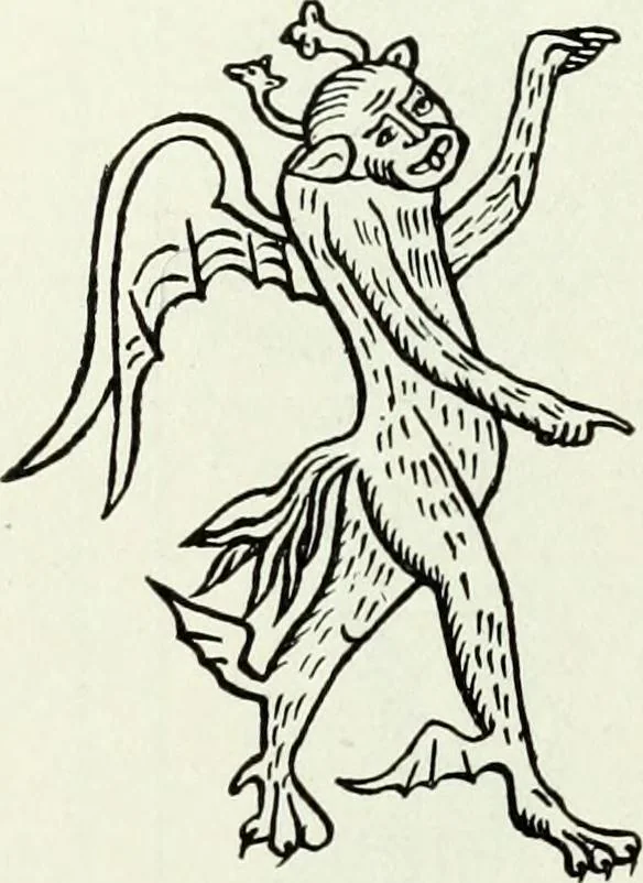 An illustration from The history of the devil and the idea of evil : from the earliest times to the present day, 1900, leaf 465