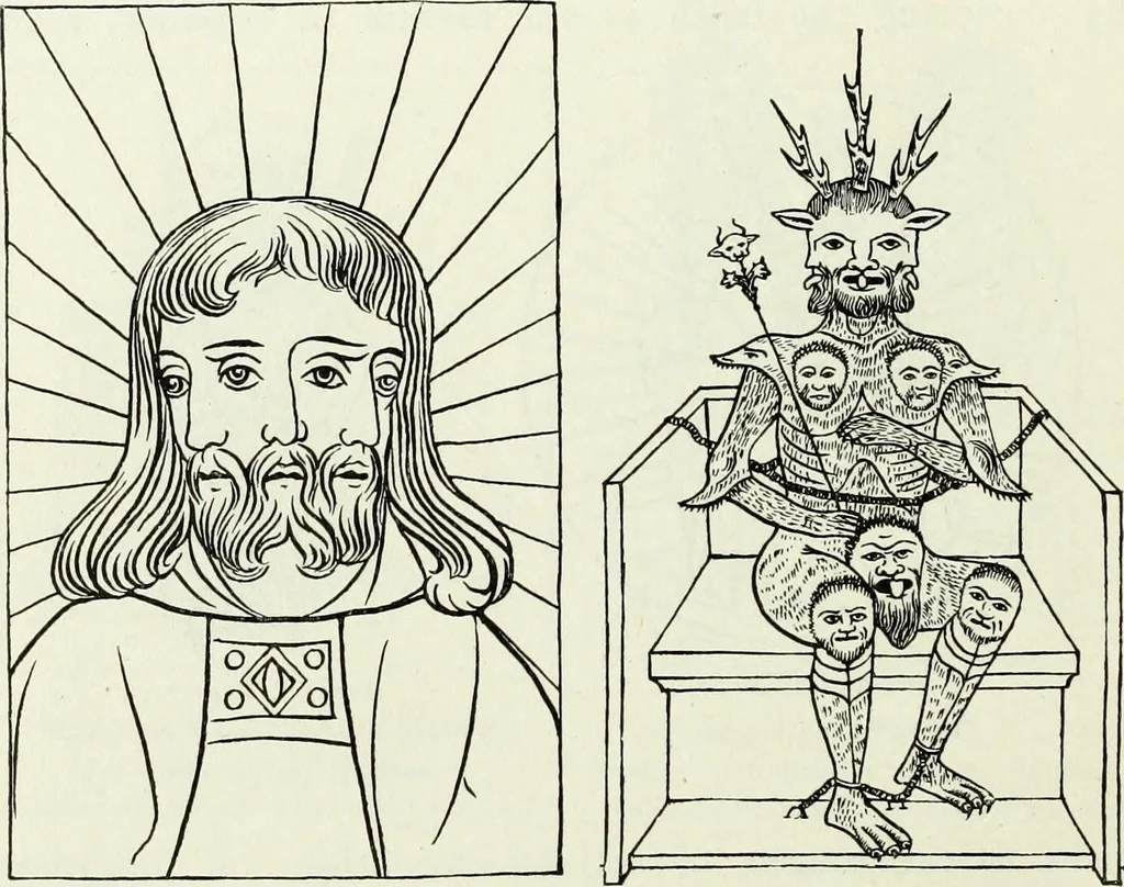 An illustration from The history of the devil and the idea of evil : from the earliest times to the present day, 1900, leaf 495