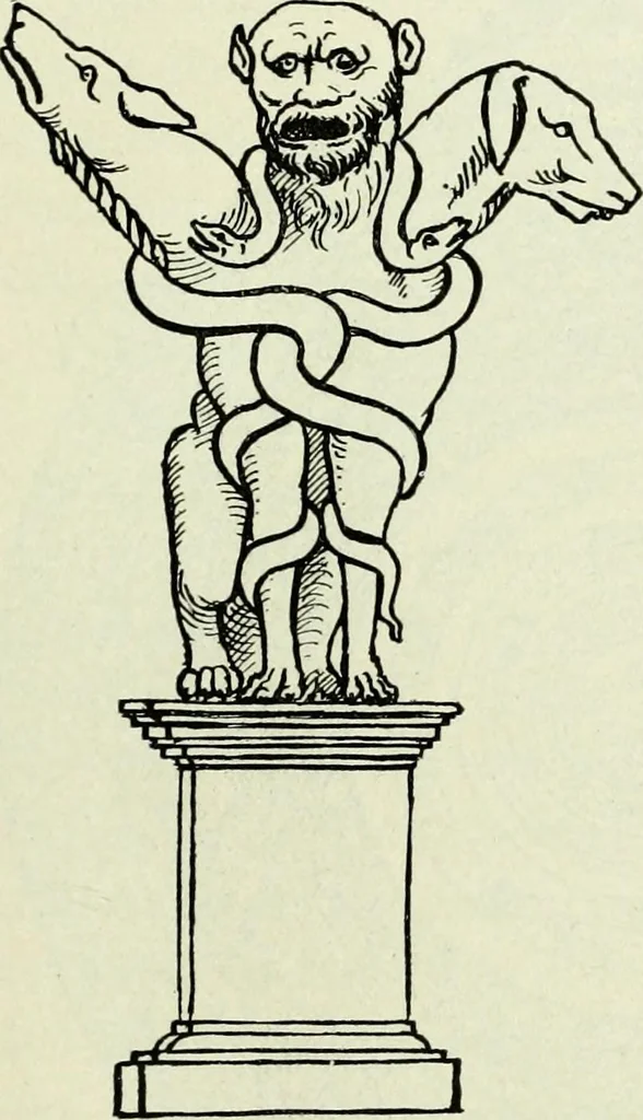 An illustration from The history of the devil and the idea of evil : from the earliest times to the present day, 1900, leaf 496