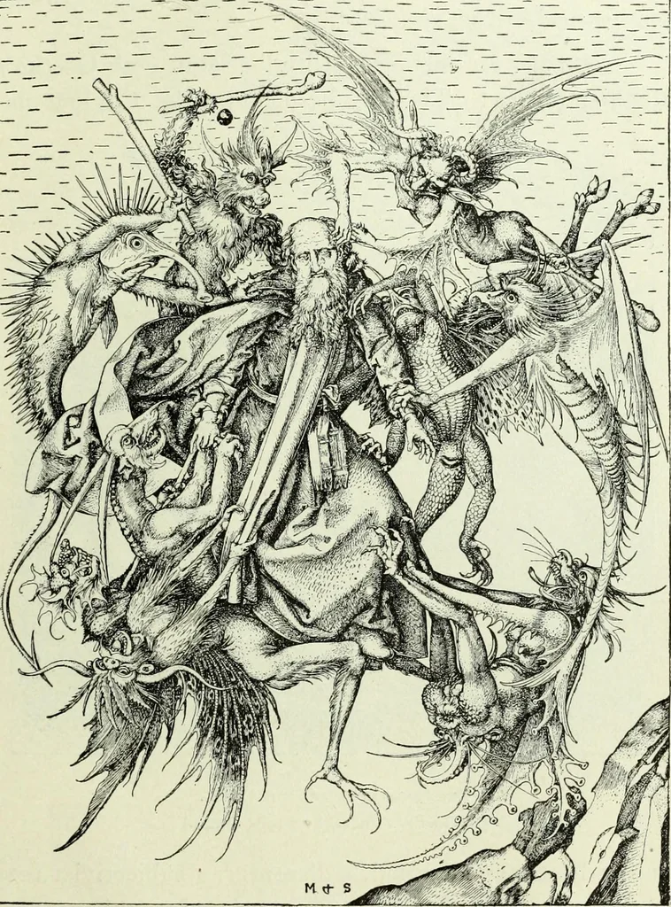 An illustration from The history of the devil and the idea of evil : from the earliest times to the present day, 1900, leaf 500