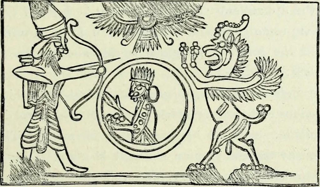 An illustration from The history of the devil and the idea of evil : from the earliest times to the present day, 1900, leaf 58
