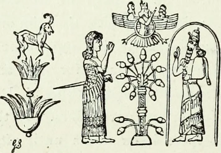 An illustration from The history of the devil and the idea of evil : from the earliest times to the present day, 1900, leaf 61