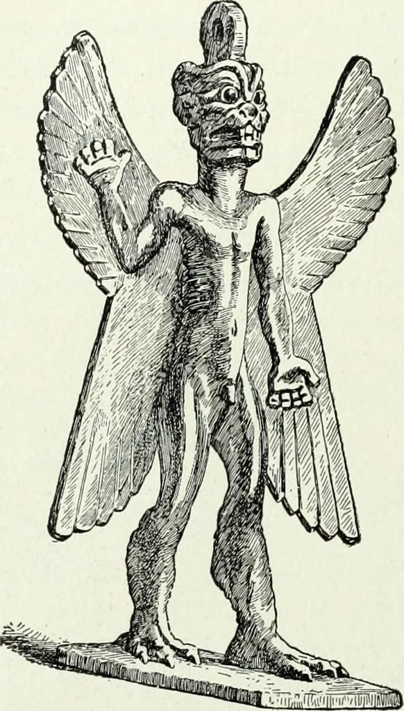 An illustration from The history of the devil and the idea of evil : from the earliest times to the present day, 1900, leaf 65