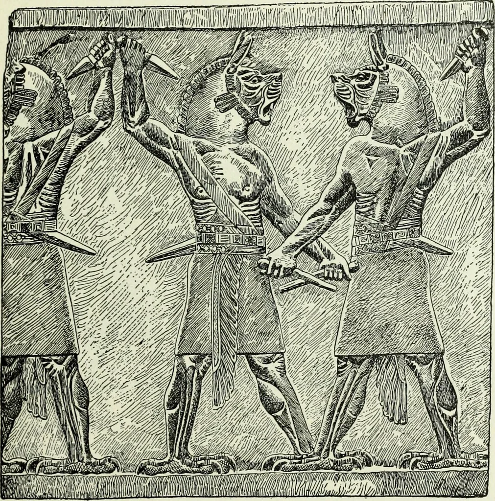 An illustration from The history of the devil and the idea of evil : from the earliest times to the present day, 1900, leaf 66