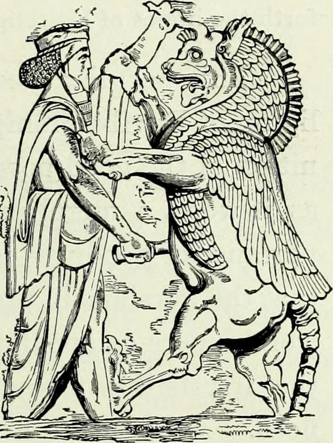 An illustration from The history of the devil and the idea of evil : from the earliest times to the present day, 1900, leaf 84