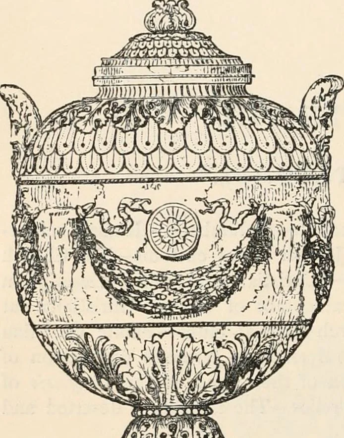 An illustration from History of early Christian art, 1893, leaf 124