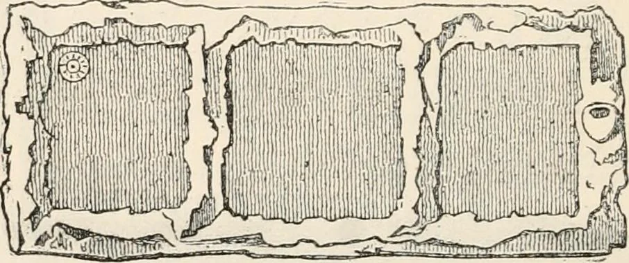 An illustration from History of early Christian art, 1893, leaf 132
