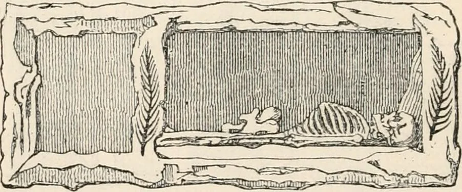 An illustration from History of early Christian art, 1893, leaf 132