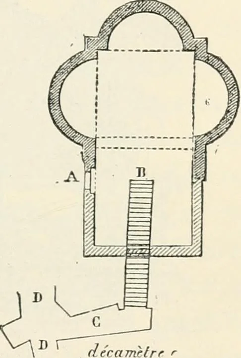 An illustration from History of early Christian art, 1893, leaf 169