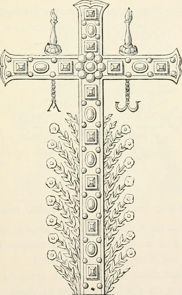 An illustration from History of early Christian art, 1893, leaf 219