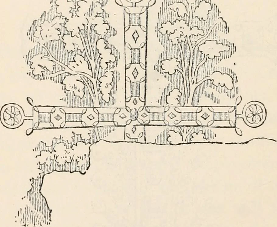 An illustration from History of early Christian art, 1893, leaf 220