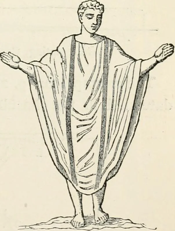 An illustration from History of early Christian art, 1893, leaf 257