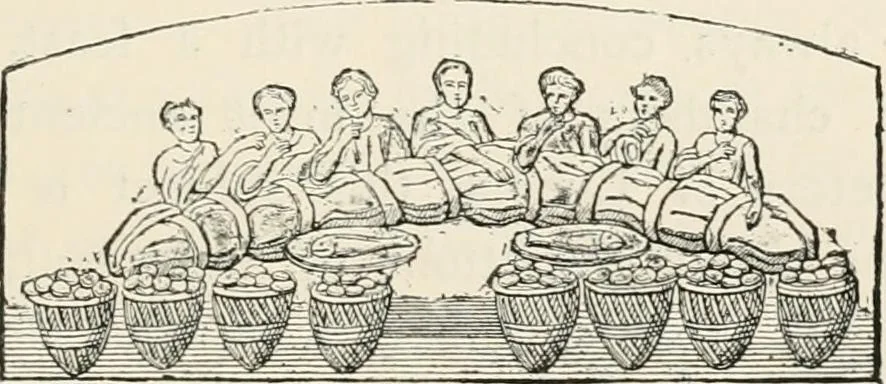 An illustration from History of early Christian art, 1893, leaf 267
