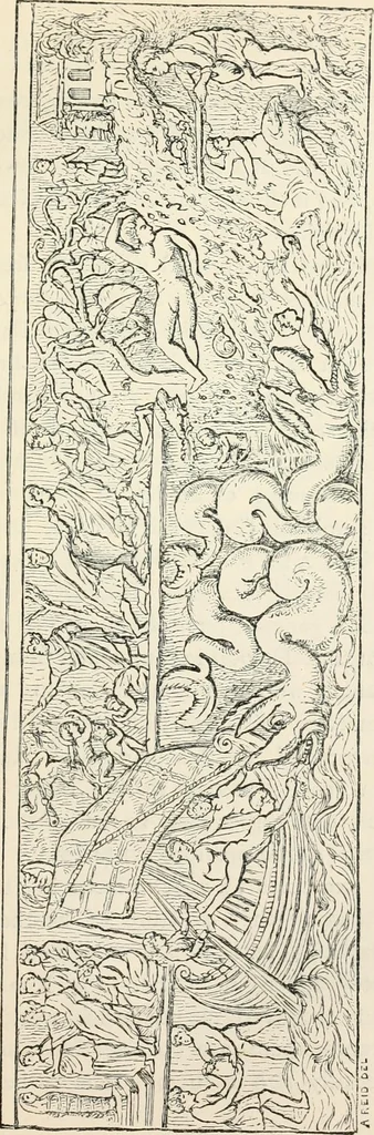 An illustration from History of early Christian art, 1893, leaf 297