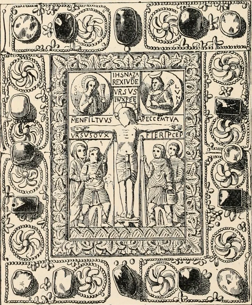 An illustration from History of early Christian art, 1893, leaf 324